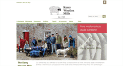 Desktop Screenshot of kerrywoollenmills.ie